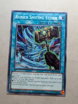 Runick Smiting Storm MP23-EN248 YuGiOh TCG Card - Image 1
