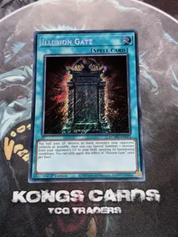 MZMU-EN023 Illusion Gate Secret Rare YuGiOh! NEW - Image 1