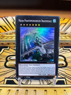 Yugioh Mecha Phantomungeheuer Drachossack Super Rare RA03-DE039 - Image 1