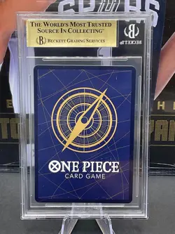 2023 One Piece Paramount War OP02-004 Edward.Newgate SR BGS 9.5 GEM MINT - Image 2
