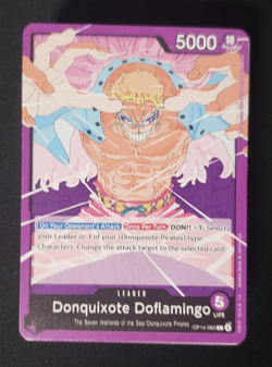 One Piece TCG Purple Donquixote Doflamingo Complete Custom Deck/Core - OP14 - Image 1