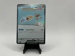Pokemon 2023 Obsidian Flames Eiscue EX Full Art Holo Card 222/197 NM Condition - Image 1