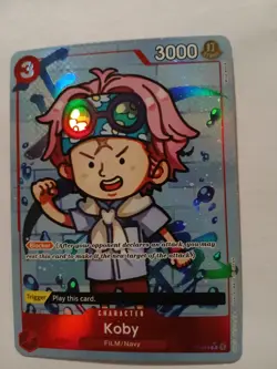 One Piece Card Game PRB-01 The Best - Koby P-014 (ENGLISH) Alt Art - Image 1