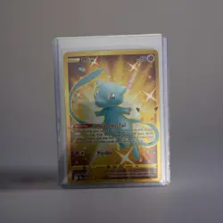 Pokemon Mew TCG 2021 Gold Celebrations Card 25/25 Full Art Secret Rare PRISTINE - Image 1