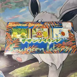 NEW SEALED JAPANESE POKEMON 1998 SOUTHERN ISLANDS TROPICAL ISLAND BEACH CARD SET - Image 1