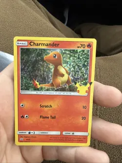 Charmander 9/25 Holo Foil Promo McDonald's 25th Anniversary Pokemon Card 2021 NM - Image 1