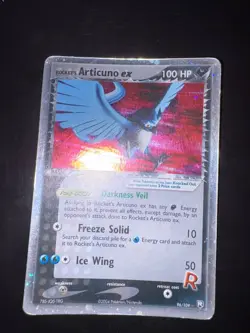 Pokemon Card Rockets Articuno Ex Team Rocket Returns 2004 Holo 96/109 Eng GOOD - Image 1