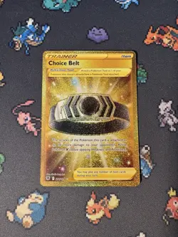 Pokemon Cards Choice Belt 211/189 Gold Secret Rare Astral Radiance - (NM) - Image 1