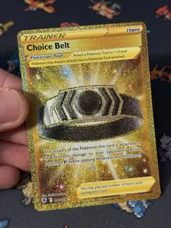 Pokemon Cards Choice Belt 211/189 Gold Secret Rare Astral Radiance - (NM) - Image 2