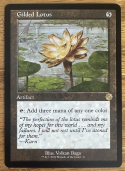 MTG The Brothers' War: Retro Artifacts, Gilded Lotus 017 - Image 1