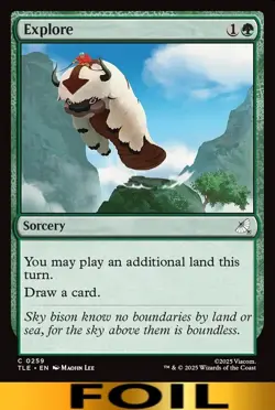 Explore - FOIL #259 - Avatar: Eternal - CUC NM MTG - Image 1