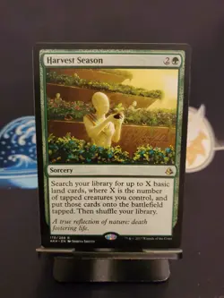 Harvest Season Amonkhet Regular AKH 170 Rare Sorcery Green -- BUY 2 GET 10% OFF - Image 1