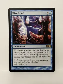 Lightly Played Hive Mind Magic 2010 M10 MTG Magic the Gathering Regular - Image 1