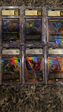 CGC 10s! 2025 Magic The Gathering Spider-Man Scene Box Full Set 3 Pristine! 💎 - Image 2