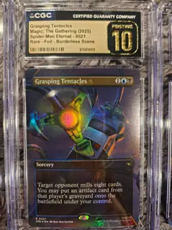 CGC 10s! 2025 Magic The Gathering Spider-Man Scene Box Full Set 3 Pristine! 💎 - Image 4