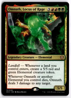 Omnath, Locus of Rage NM ECC Commander: Lorwyn Eclipsed MTG - Image 1
