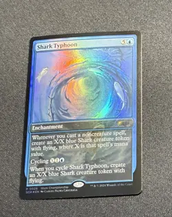 Shark Typhoon - FOIL PROMO Store Championship MTG - Excellent - Image 1