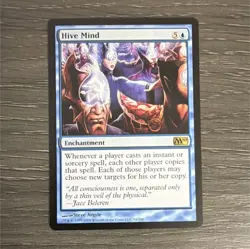 Magic: The Gathering Hive Mind M10 54/249 Rare Blue Enchantment Core Set 2010 - Image 1