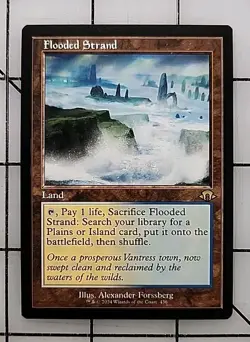 MTG 1x Flooded Strand Modern Horizons 3 MH3 RETRO - Image 1