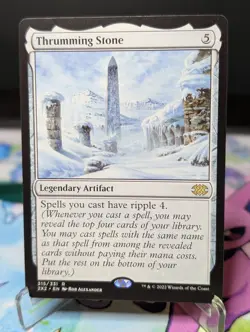 MTG Double Masters- Thrumming Stone 315 Regular - Image 1