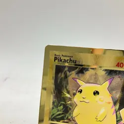 Pikachu 58/102 Celebrations Metal Card Promo Pokemon LP - Image 2