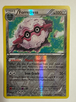 Forretress 60/106 Flashfire Reverse Holo Pokemon Card - Image 1