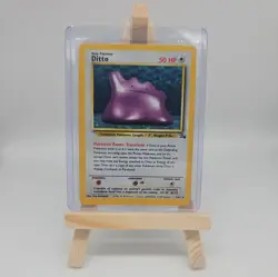 Ditto Holo Rare 1999 Pokemon Fossil 3/62 RAW - Image 1