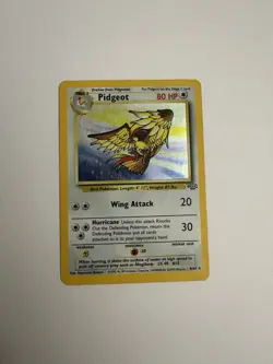 Pokemon TCG Pidgeot Jungle 8/64 Holo Unlimited Holo Rare - Image 1