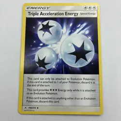 Pokemon TCG Unbroken Bonds Triple Acceleration Energy 199/214 NM/M Non Holo - Image 1
