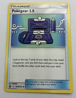 Pokemon TCG Alternate Art Promo Pokegear 3.0 182b/214 Trainer Toolkit NM - Image 1