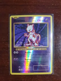 Pokemon TCG Mewtwo XY Evolutions 51/108 Reverse Holo Rare - Image 1