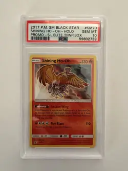 Pokemon Shining Ho-Oh SM70 PSA 10 | Shining Legends - Image 1