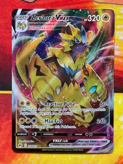 Zeraora VMAX 054/159 Ultra Rare - Pokemon SWSH Crown Zenith - NM - Image 1