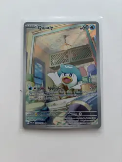 Pokemon TCG Quaxly Scarlet & Violet Paldea Evolved Card 206/193 Mint Condition - Image 1