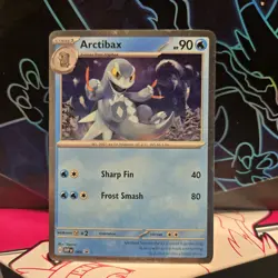 Arctibax SVP 064 Black Star Promo Cosmos Holo Pokemon Galaxy Swirl Action - Image 1
