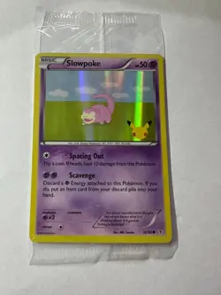Pokemon TCG Slowpoke Generations 32/83 Holo Stamped Promo - Image 1