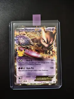Carta Pokemon Mewtwo Ex Celebration 054/099 Espanol Nm - Image 1