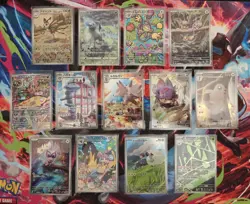 Pokemon Cards - Japanese AR (Art Rare/Illustration Rare) Bundle - 13 Cards - Image 1