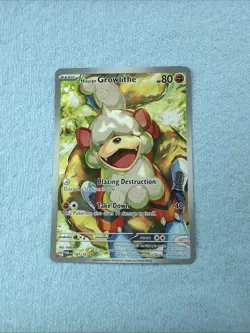 🔥Pokemon TCG “Hisuian Growlithe” 181/167 Full Art Sv06: Twilight Masquerade🔥✅ - Image 1