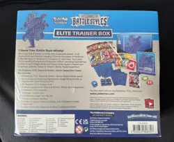 2 x Pokemon Battle Styles Elite Trainer Boxes ETB Red & Blue ( BOTH NEW SEALED ) - Image 1