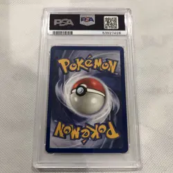 2000 Pokemon Team Rocket 1st Edition Rattata PSA 9 MINT 66/82 - Image 3