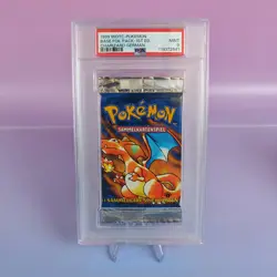 BASE FOIL PACK 1ST EDITION POKEMON CHARIZARD VENUSAUR BLASTOISE LOT GERMAN PSA 9 - Image 2