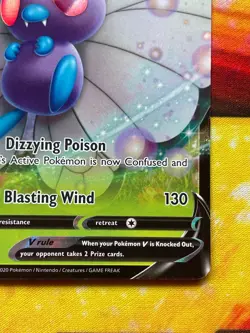Butterfree V 001/189 Ultra Rare - Pokemon Sword & Shield Darkness Ablaze - NM - Image 5