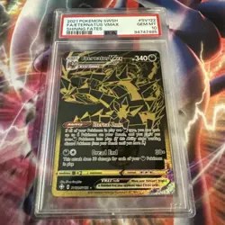 2021 Pokemon SWSH Shining Fates #SV122 Full Art Eternatus VMAX Gem Mint PSA 10 - Image 1