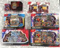 Pokemon Destined Rivals Lugia Latias Lucario Booster Bundle Blister Sealed Lot - Image 1