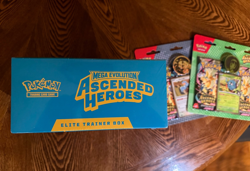 Pokemon TCG Ascended Heroes ETB Elite Trainer Box + 2 Ascended 2 Packs SEALED - Image 3