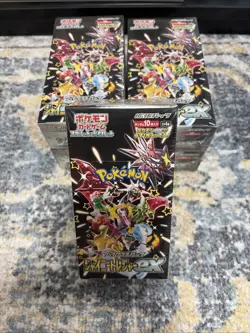 Pokemon TCG: Scarlet & Violet High Class Shiny Treasure ex Booster Box 4521329394824 - Image 1