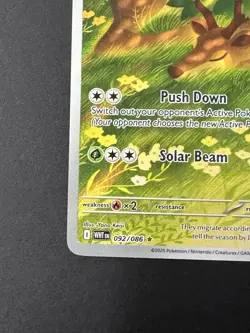 Pokemon Sawsbuck 092/086 Sv: White Flare Illustration Rare Holo - Image 4