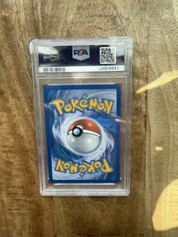 2011 POKEMON BLACK WHITE ZEKROM #114 FULL ART PSA 7 BLACK BACKGROUND - Image 2