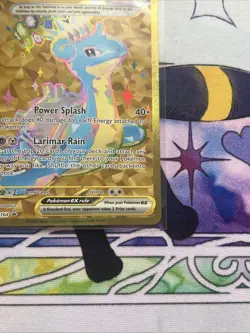 Pokemon TCG Lapras EX 164 Scarlet & Violet Black Star Promo NM Condition - Image 5